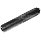 AirsoftEra 146mm 5.75 pouces Noise Damping Bowl Silencieux Canon Extension Tube +/-14mm CW/CCW fileté Canon Airsoft