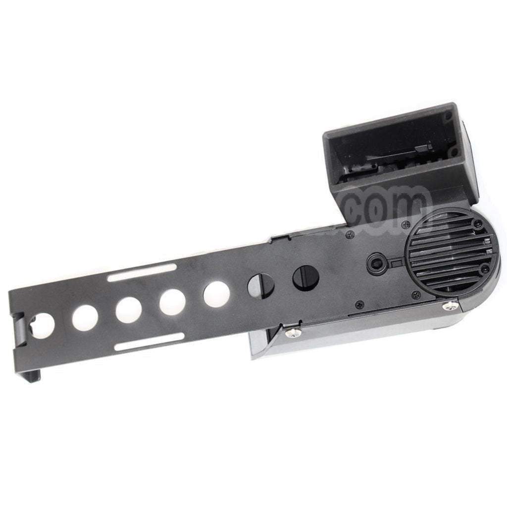 AirsoftEra 1500 Billes Hi-Cap Box Chargeur Convient pour P90 Série AEG Fusil Noir