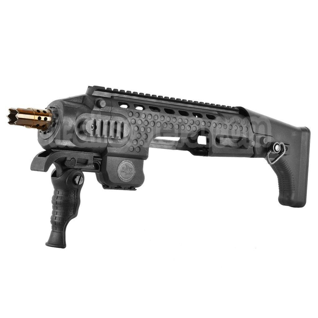 Kit de Conversion de carabine pour Pistolet de Combat APS Caribe Action, adapté pour Pistolet Airsoft G17 G18C