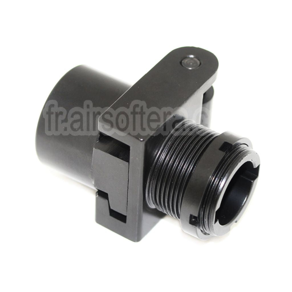 PPS M4 M16 Pliable Connecteur Adaptateur Convient pour M870 Série Shotgun Airsoft Noir