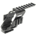 AirsoftEra 20mm Weaver Rail Lunette Montage Base Convient pour WE KSC Tanaka Tokyo Marui G17 G18C Série Pistolet Noir