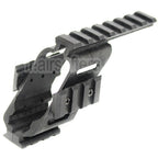 AirsoftEra 20mm Weaver Rail Lunette Montage Base Convient pour WE KSC Tanaka Tokyo Marui G17 G18C Série Pistolet Noir