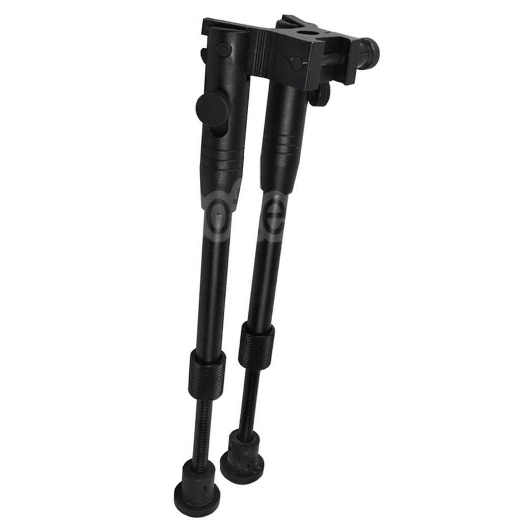 AirsoftEra réglable 8-10 Pouces Bipied Convient pour 20mm Rail RIS Fusils Noir