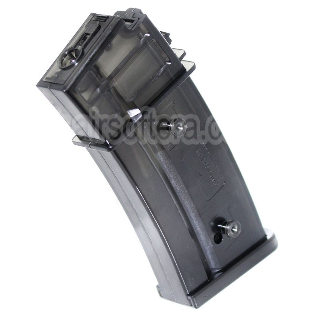 AirsoftEra 470 Billes Hi-Cap Chargeur Convient pour G36 Série AEG Fusil Noir