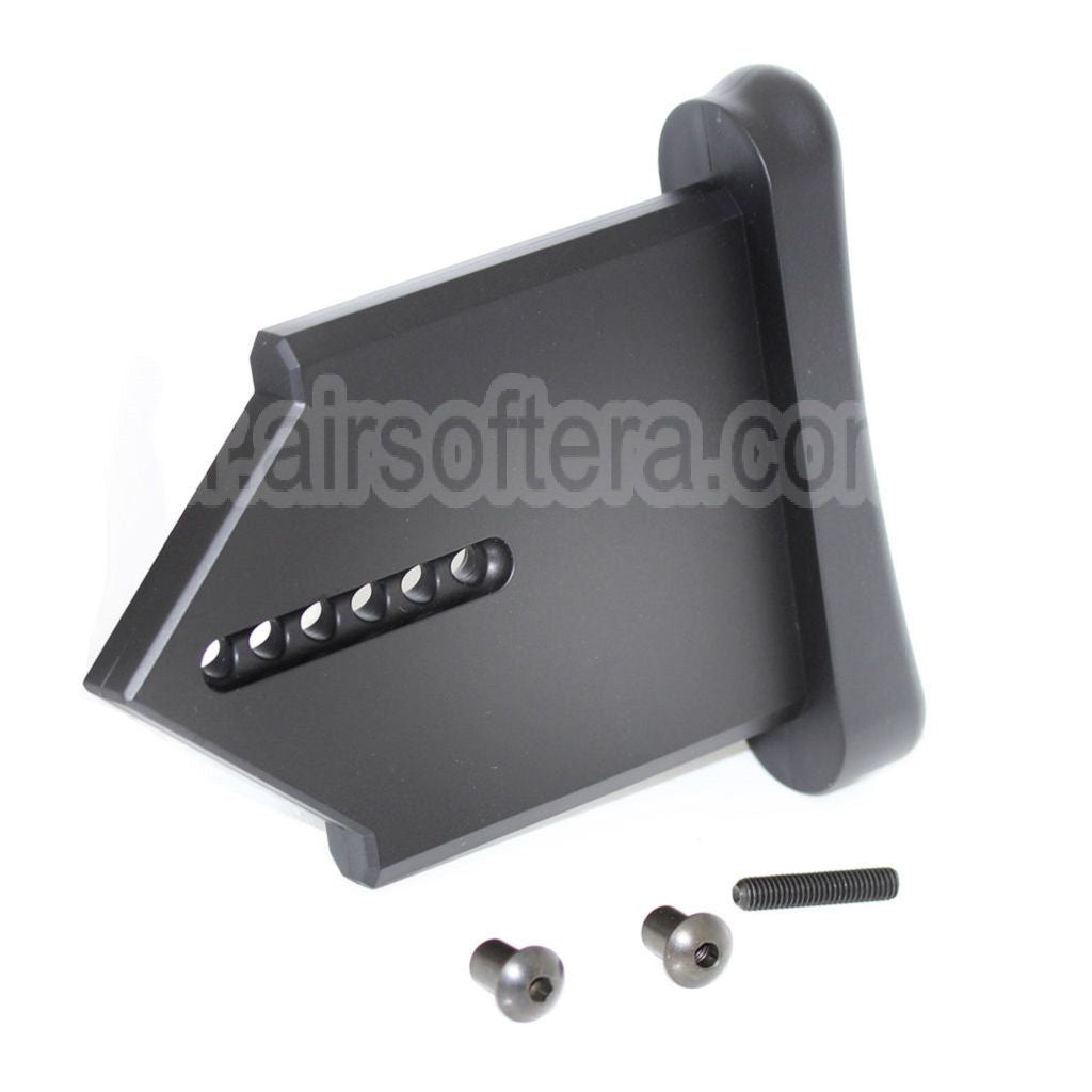 Golden Eagle Polymère Crosse Butt Pad Plaque Convient pour Jing Gong JG Golden Eagle SL8 SL9 JG6689 JG6690 Série Fusil Airsoft Noir