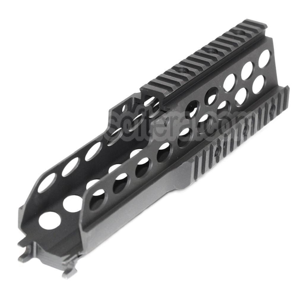 Golden Eagle 260mm CNC Aluminum RAS Rail de Garde-Main Convient pour JG Golden Eagle CYMA Echo1 Matrix Tokyo Marui G36 Série AEG Fusil Airsoft Noir
