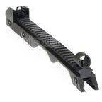Golden Eagle 340mm Portage Poignée Top Rail Convient pour G36 Série AEG Fusil Airsoft Noir