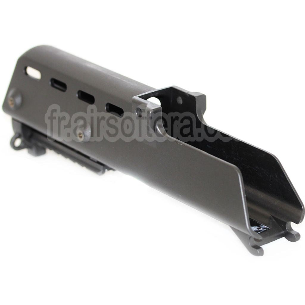 Golden Eagle Polymère 280mm Garde-Main avec 20mm Bottom Rail Convient pour Golden Eagle Jing Gong JG G36 Série AEG Fusil Airsoft Noir