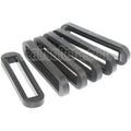 Golden Eagle 6 pièces Extension Crosse bout à bout Plaque convient pour 6689 6690 SL8 SL9 G36 AEG Fusil Airsoft Noir
