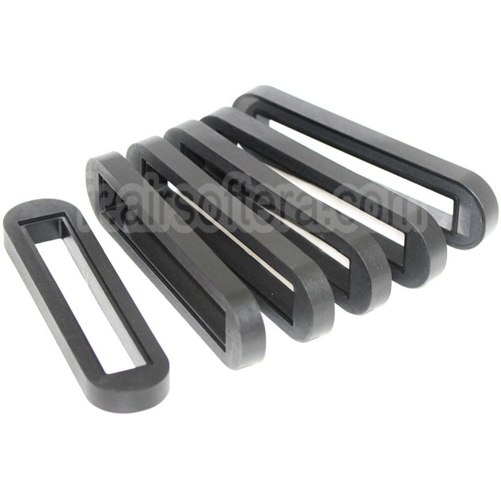 Golden Eagle 6 pièces Extension Crosse bout à bout Plaque convient pour 6689 6690 SL8 SL9 G36 AEG Fusil Airsoft Noir