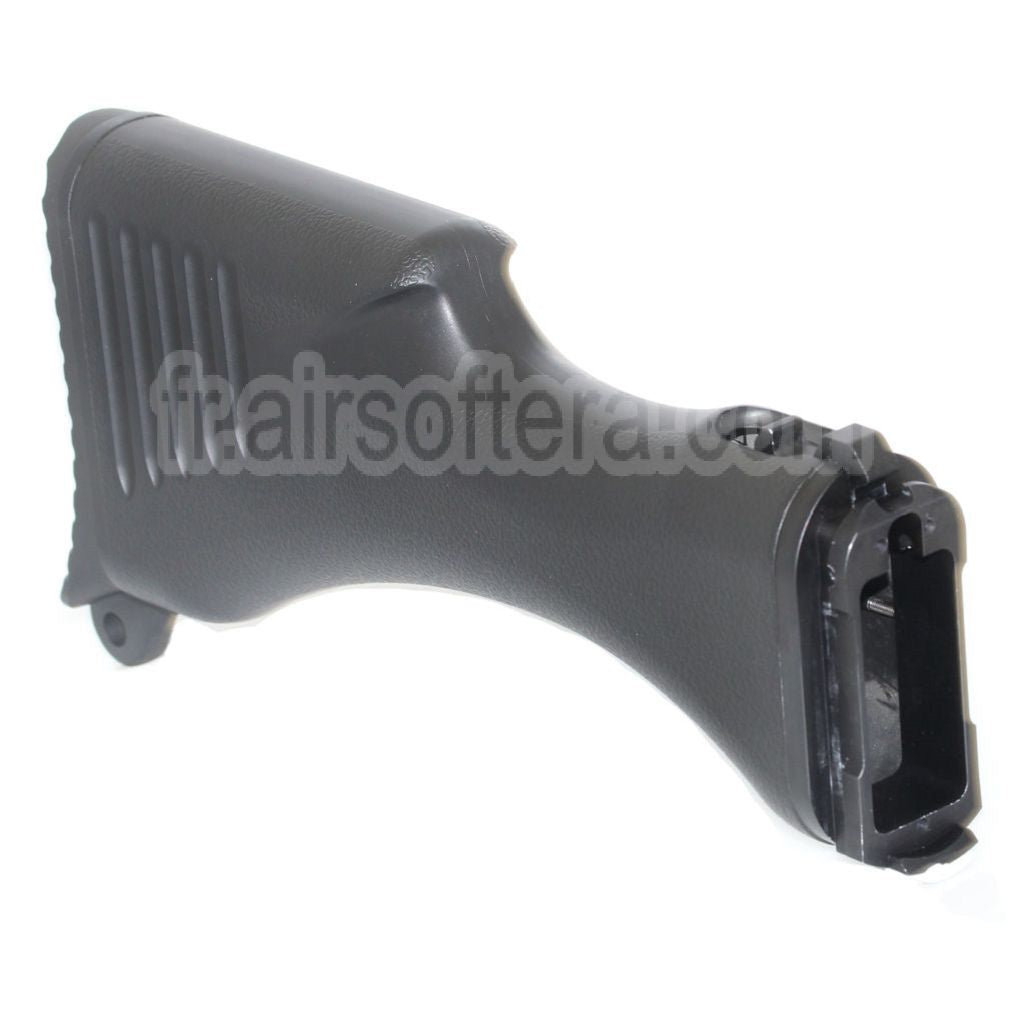 Golden Eagle High Impact Polymère Crosse Convient pour JG Golden Eagle M240 Bravo AEG Fusil Airsoft Noir