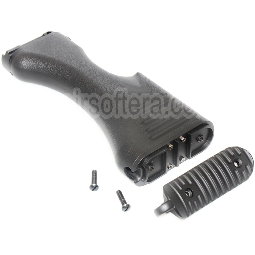Golden Eagle High Impact Polymère Crosse Convient pour JG Golden Eagle M240 Bravo AEG Fusil Airsoft Noir