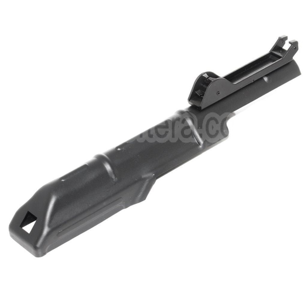 Golden Eagle 243mm Haut Boîtier Couverture avec La hausse Convient pour D-Boys JG Jing Gong Golden Eagle CYMA Tokyo Marui AKS74U Série AEG Fusil Airsoft Noir