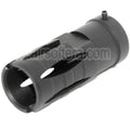 Golden Eagle 58mm G36 Frein de Bouche Cache-Flamme Convient pour -14mm CCW sens antihoraire Canon Fusil Airsoft Noir