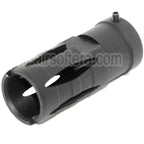 Golden Eagle 58mm G36 Frein de Bouche Cache-Flamme Convient pour -14mm CCW sens antihoraire Canon Fusil Airsoft Noir