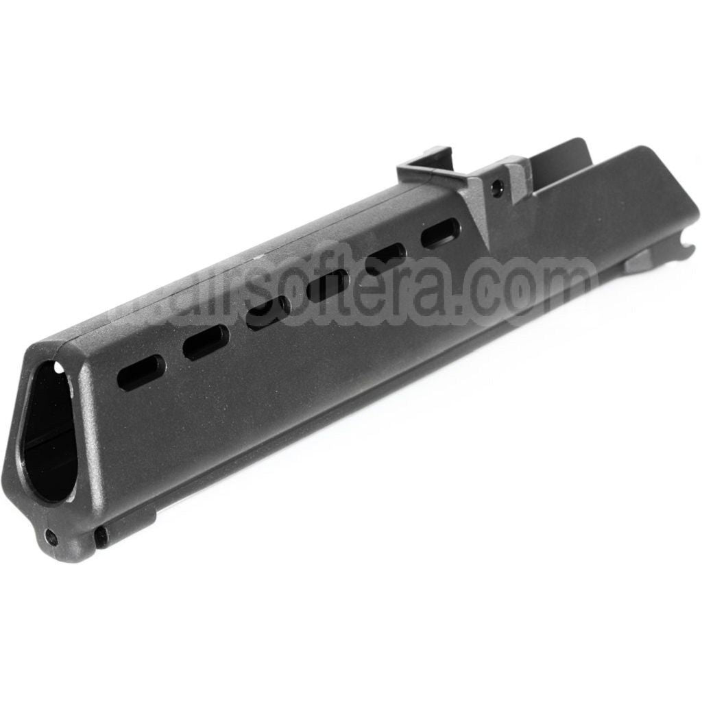 Golden Eagle 323mm Polymère Renforcé Garde-Main Convient pour JG Golden Eagle Classic Army Tokyo Marui G36 G36K G36V SL8G36 Série AEG Fusil Airsoft Noir