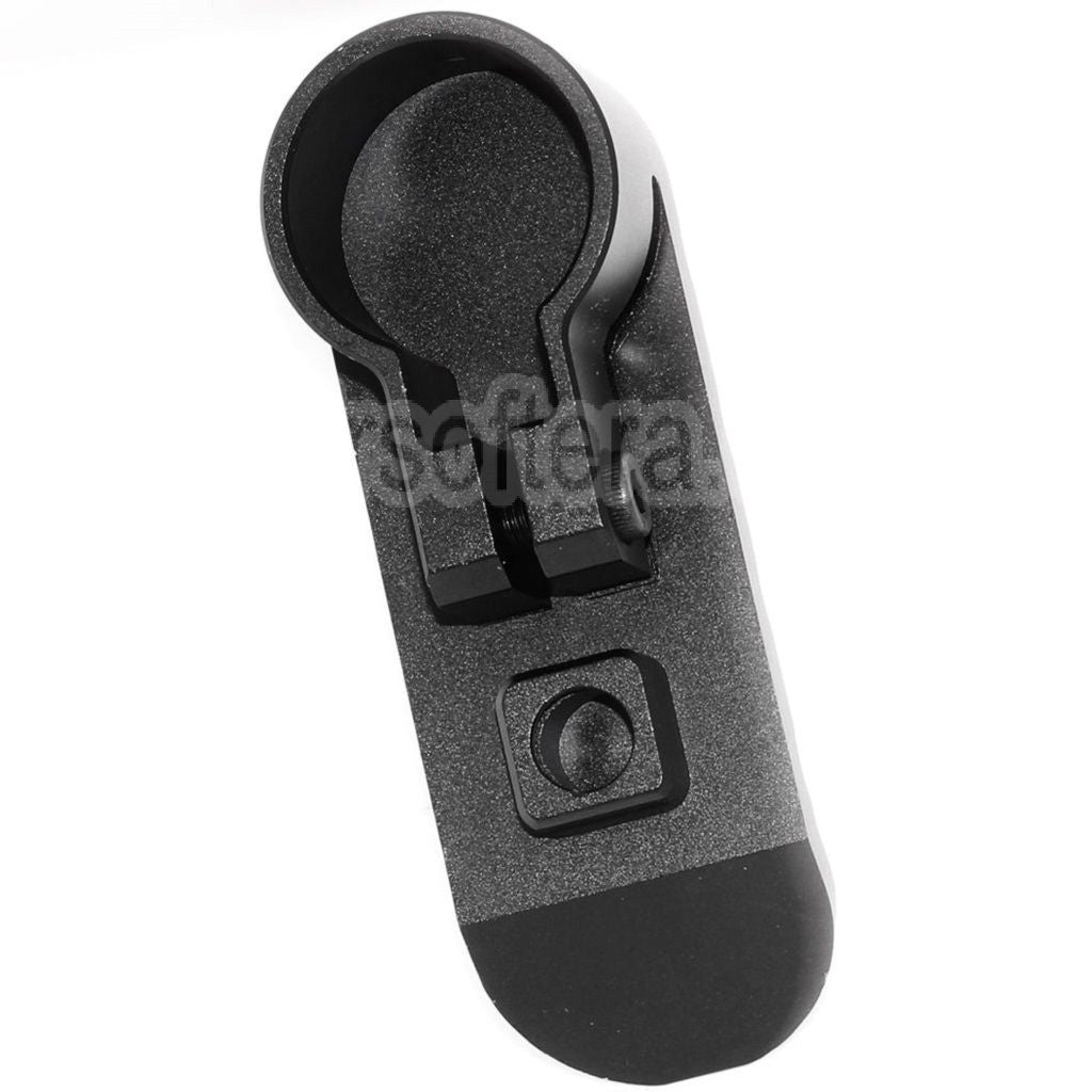 Plaque de crosse Golden Eagle CNC Crosse compatible avec le fusil à pompe à gaz JG Golden Eagle M870 MC6637 M4 CQB GBB M4 GBB Fusil Airsoft Noir