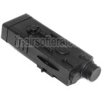 Golden Eagle QD 20mm Standard Rail Montage PEQ Style Batterie Boîte Noir