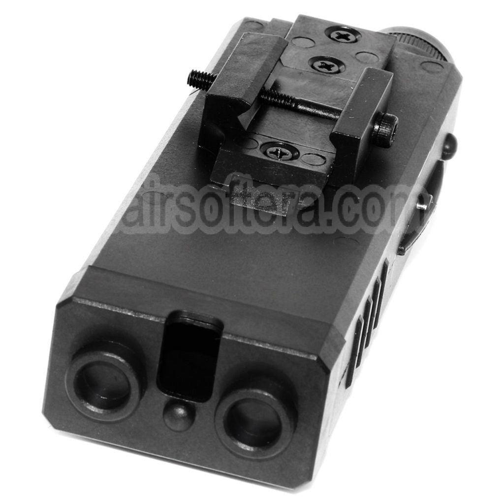 Golden Eagle QD 20mm Standard Rail Montage PEQ Style Batterie Boîte Noir