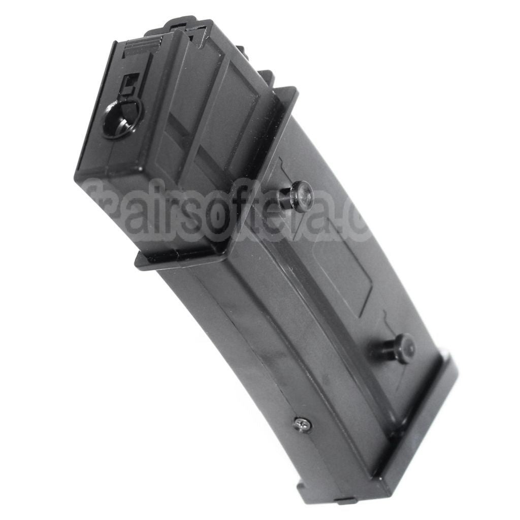 BATTLEAXE 430 Billes Hi-Cap Flash Chargeur Convient pour G36 Série AEG Fusil Airsoft Noir