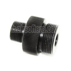 PPS Canon Silencieux Compensateur Adaptateur +20mm CW / -14mm CCW Filetage Convient pour MB08 MB10 Sniper Airsoft