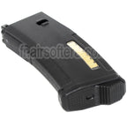PTS 120 Billes EPM Mid-Cap Enhanced Polymère Chargeur Convient pour Systema PTW M4 M16 Série Fusil Airsoft Noir