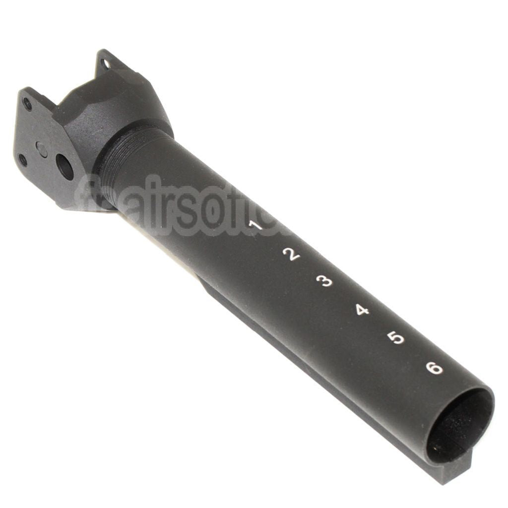 APS Quick Release M4 Crosse Adaptateur Buffer Tube &amp; QD Sangle Pivotant Convient pour APS ASK AK Série AEG Fusil Airsoft Noir