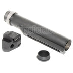 5KU 6-Positions Crosse Buffer Tube Adaptateur Convient pour AK Convert to Use M4 Crosse Fusil Airsoft Noir
