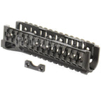 5KU CNC 160mm B-10M Style Bas Rail de Garde-Main Convient pour AK Série AEG GBB Fusil Airsoft Noir