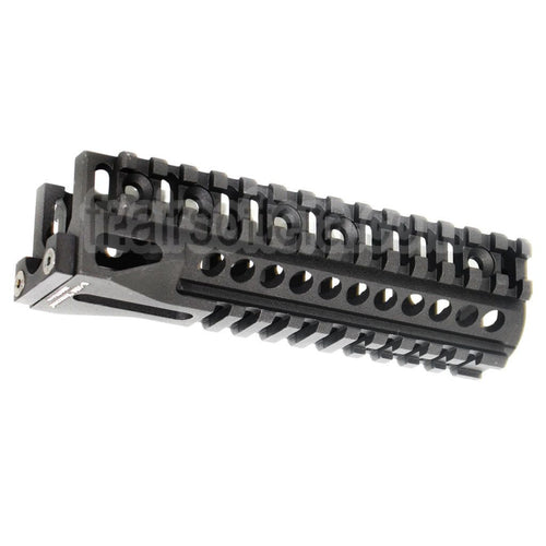 5KU CNC 160mm B-10M Style Bas Rail de Garde-Main Convient pour AK Série AEG GBB Fusil Airsoft Noir