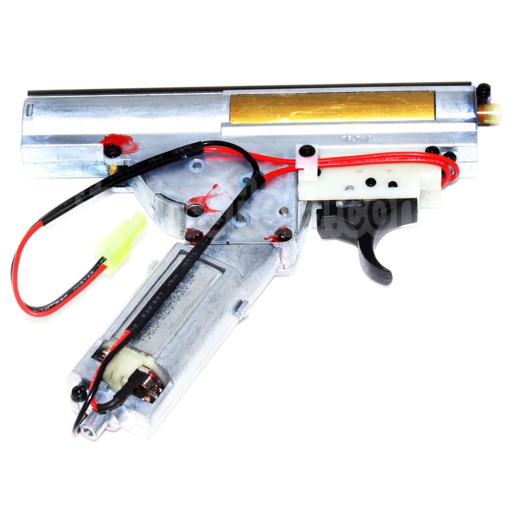 CYMA Complet Vitesse Boîte Set avec Moteur Convient pour M1A1 Série AEG Fusil Airsoft Arrière Câblage