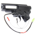 AirsoftEra QD Changement rapide Ressort System Renforcé 8mm Vitesse Boîte Boîtier Convient pour A&amp;K AR M4 M16 Série AEG Fusil Airsoft Avant Câblage