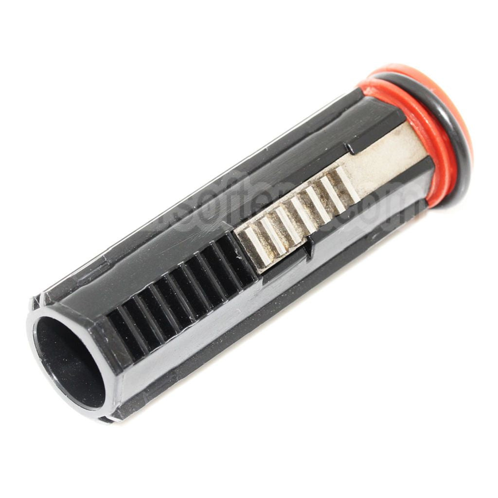 AirsoftEra 15 Piston à dents complètes (7 dents en Acier) et Tête de Piston Convient pour Version 2/3 V2 V3 AEG Vitesse Boîte Fusil