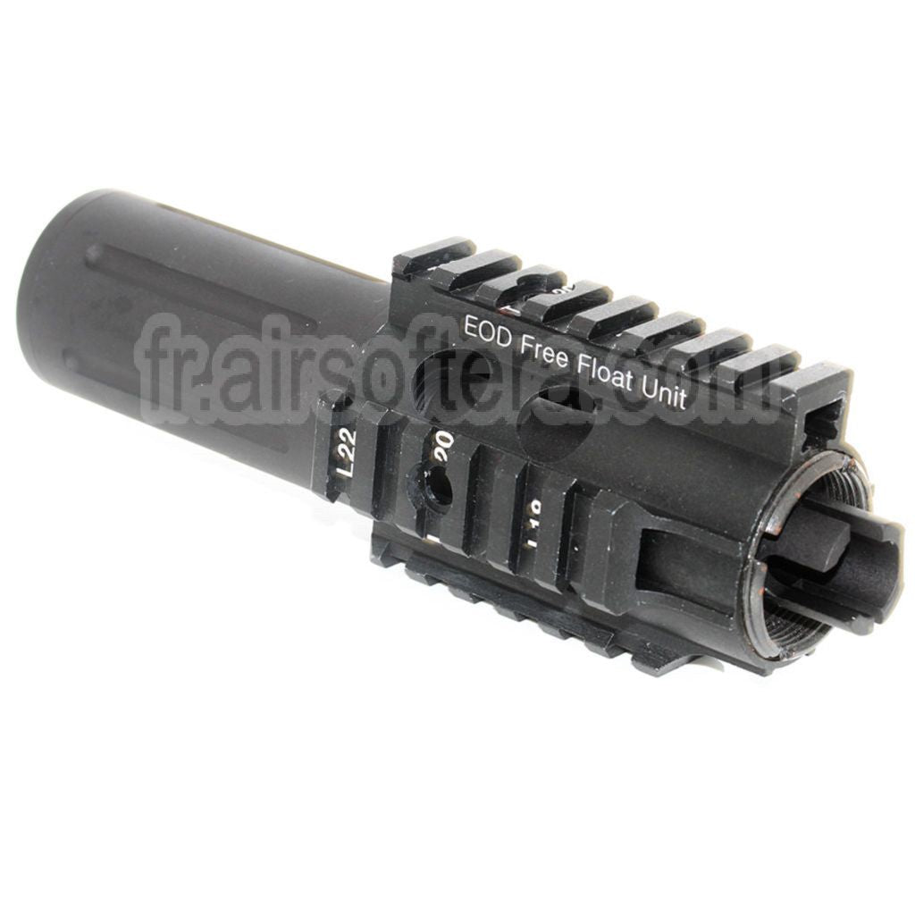 5KU Fighting Cat Avant Kit Rail de Garde-Main Convient pour M4 M16 Série AEG Fusil Airsoft Noir