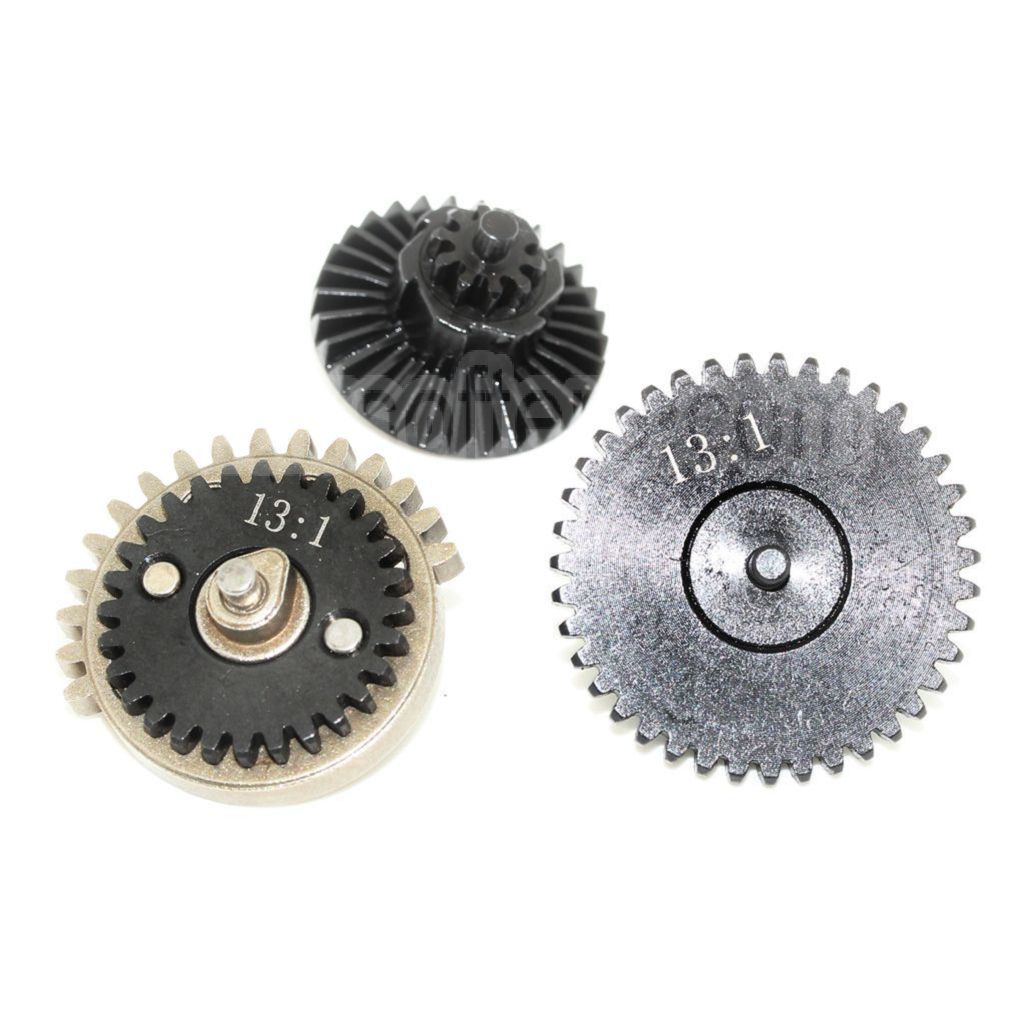 Army Force Acier Faible bruit Couple élevé 13:1 Engrenage Set Convient pour Version 2 V2 Vitesse Boîte M4 M16 Série AEG Fusil Airsoft