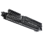 5KU CNC Aluminium 254mm B30 Style Long Bas Rail de Garde-Main Convient pour LCT GHK E&amp;L Tokyo Marui AK Série AEG GBB Fusil Airsoft Noir