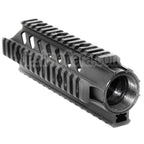 APS CNC Aluminium 176mm 7 Pouces OD Free Float Rail de Garde-Main Convient pour M4 M16 Série AEG Fusil Airsoft Noir