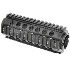 APS CNC 155mm RIS Rail de Garde-Main Convient pour M4 M16 Série AEG Fusil Airsoft Noir