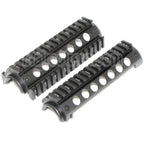 APS CNC 155mm RIS Rail de Garde-Main Convient pour M4 M16 Série AEG Fusil Airsoft Noir