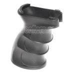 AirsoftEra Surface Rugueuse et Rainures des doigts Ergonomique Pistolet Poignée Convient pour AK Série AEG Fusil Noir