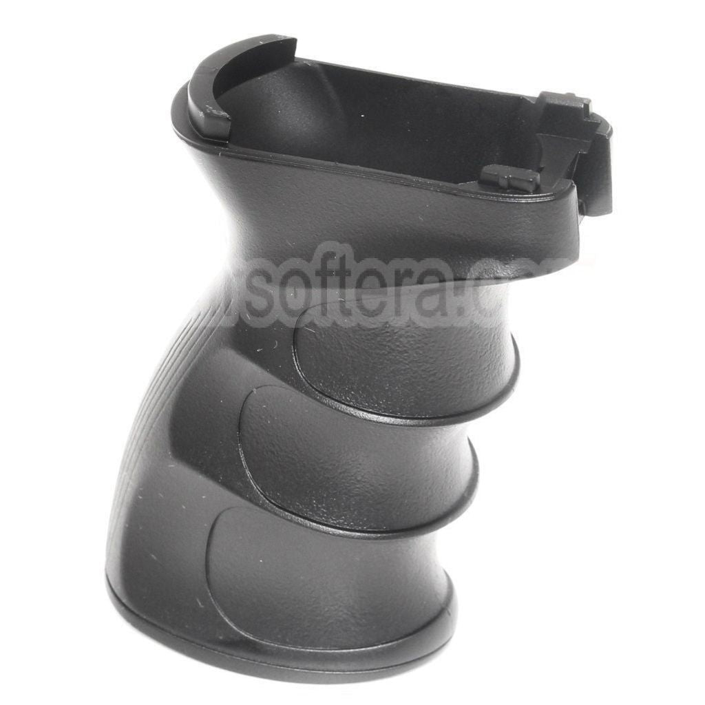 AirsoftEra Surface Rugueuse et Rainures des doigts Ergonomique Pistolet Poignée Convient pour AK Série AEG Fusil Noir
