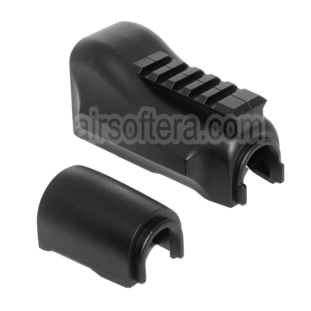 AirsoftEra 96mm Polymère Rail de Garde-main Convient pour AK Beta Série AEG Fusils Noir