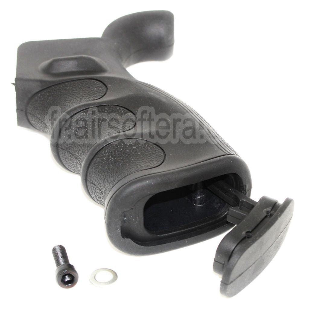 AirsoftEra Surface Rugueuse &amp; Rainures des doigts Ergonomique Pistolet Poignée Convient pour M4 M16 GBB Fusil Noir