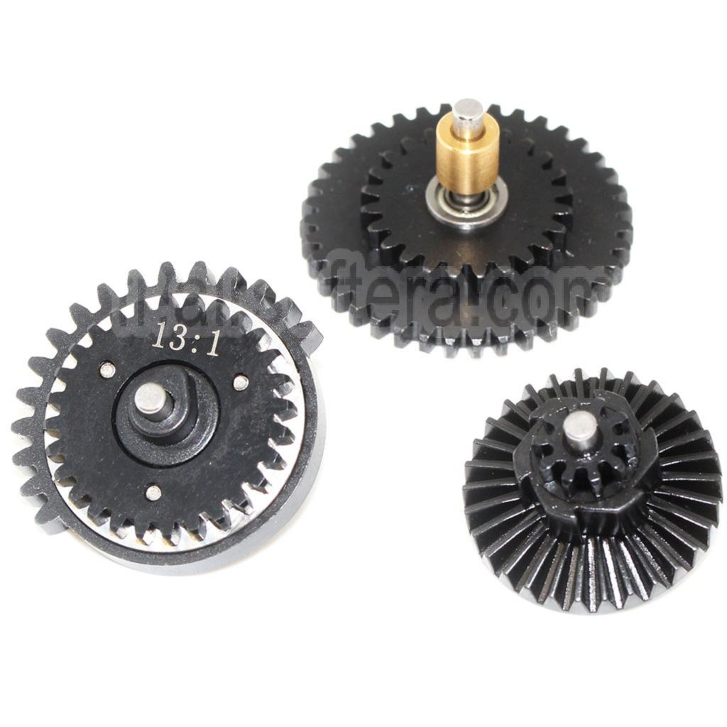 Army Force CNC Super Grande Vitesse 13:1 Engrenage Set Convient pour Version 2/3 V2 V3 AEG Vitesse Boîte Fusil Airsoft