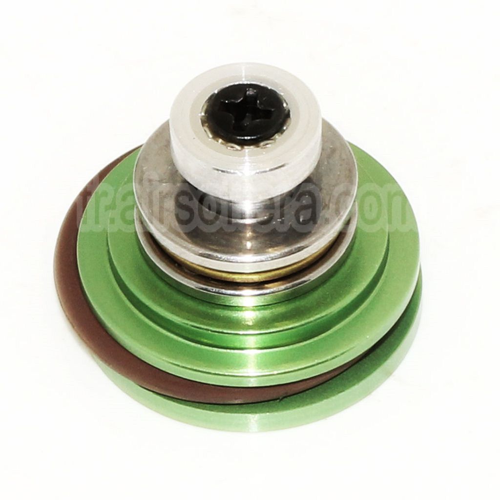 AirsoftEra Tête de Piston à roulement à billes en aluminium, fente à 8 ports, convient pour la Version 2/3/7 V2 V3 V7 AEG Vitesse Boîte Fusil
