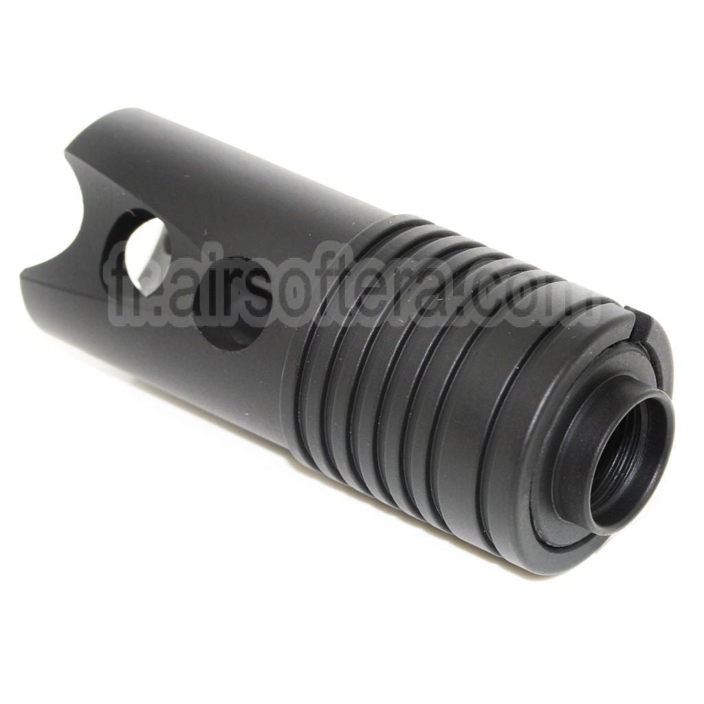 CYMA Strike Frein de Bouche Convient pour -14mm CCW sens antihoraire Canon Fusil Airsoft Noir
