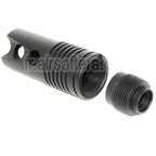CYMA Strike Frein de Bouche Convient pour -14mm CCW sens antihoraire Canon Fusil Airsoft Noir