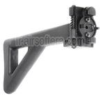 CYMA MP5K PDW Pliable Crosse Convient pour CYMA CM041K CM041 PDW Série AEG Fusil Airsoft Noir