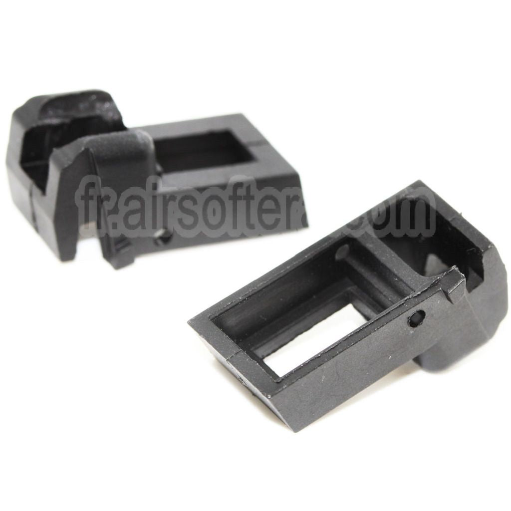 APS 2 pièces Co2 Chargeur Lip adapté pour APS Tokyo Marui G17 GBB Pistolet Airsoft Chargeur