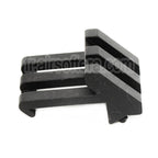 APS PER Phantom 2-Slots Offset 45 Degré 20mm Picatinny Rail Montage Noir